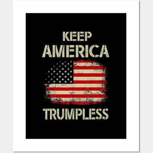 Keep America Trumpless Posters and Art